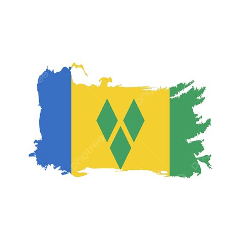 St Vincent Grenadines Flag PNG, Vector, PSD, and Clipart With ...