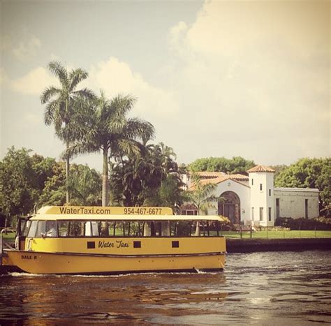 Las Olas Water Taxi enables you to enjoy the waterfront homes and ...