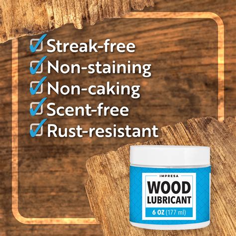 Wood Lubricant for Home DIY Projects – Impresa Products