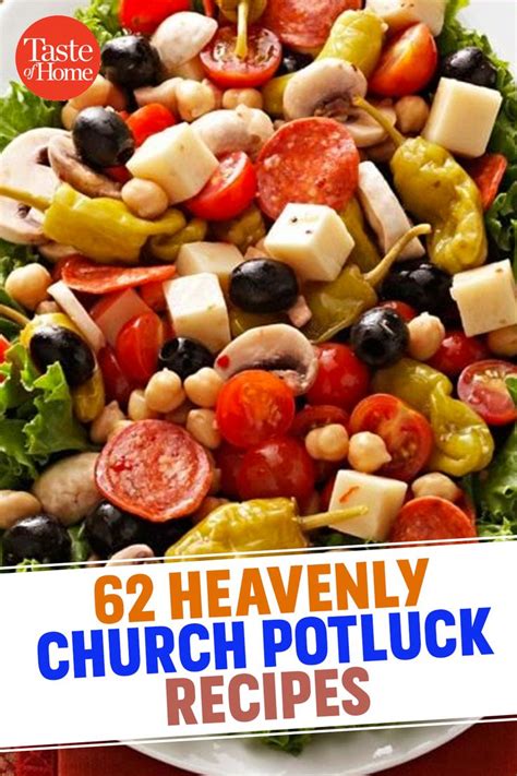 62 Heavenly Church Potluck Recipes in 2020 | Potluck recipes, Church ...