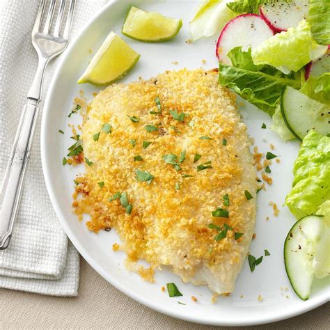 Crunchy Oven-Baked Tilapia | Recipe in 2021 | Diabetic friendly dinner ...