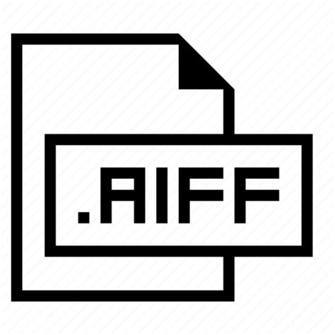 Aiff, document, extension, file, format icon - Download on Iconfinder