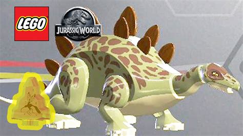 LEGO: Jurassic World - Stegosaurus Amber Unlocked - YouTube