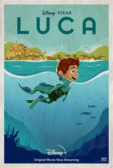 Luca - Disney/Pixar LUCA Digital Illustrated Poster Series | Clios