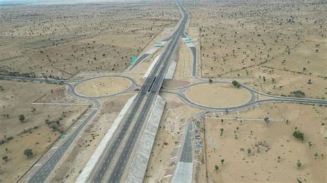 Amritsar Jamnagar expressway stunning video photos Gadkari inspects ...