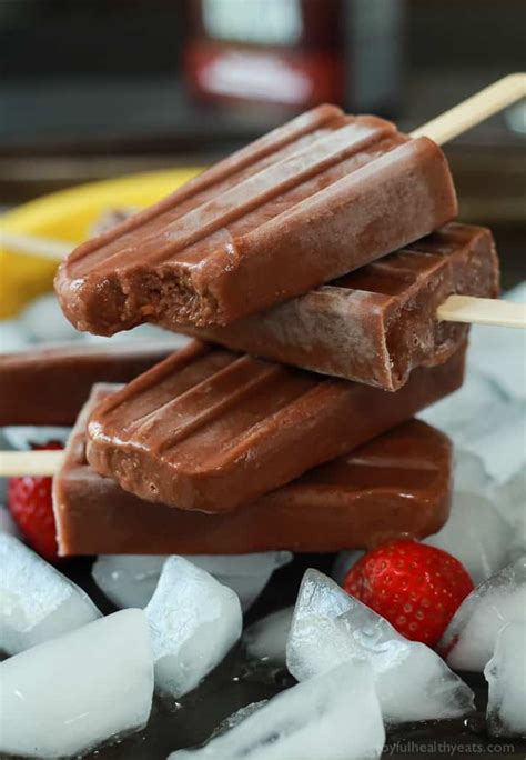 Healthy Chocolate Banana Split Popsicles {Sugar Free, Dairy Free ...