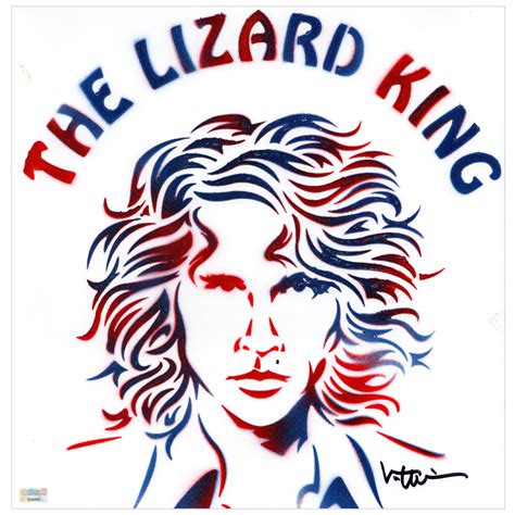 Lot Detail - Val Kilmer Autographed Original 12x12 The Doors The Lizard ...