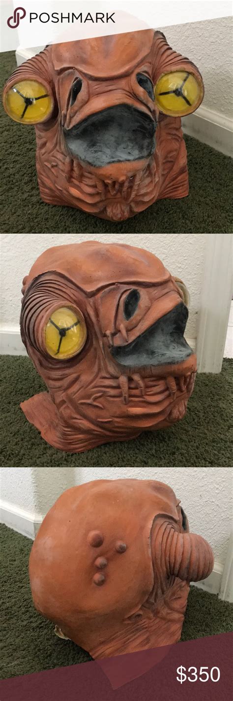 Star Wars Admiral Ackbar character costume mask | Character costumes ...