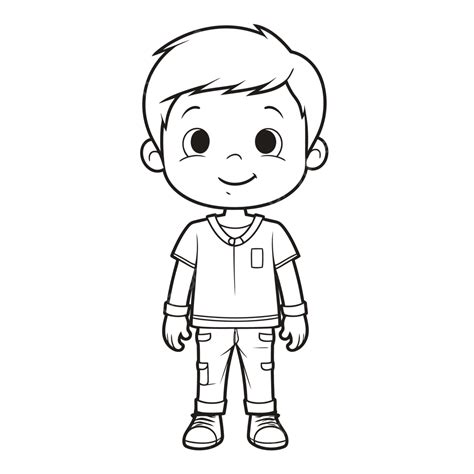 Clipart Of Child Outline