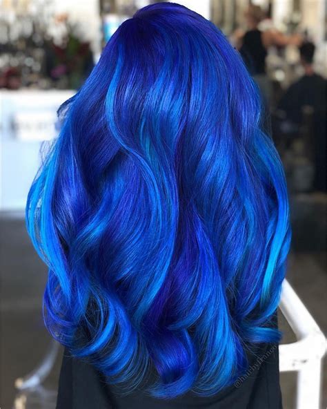 PRAVANA on Instagram: “what a HUE is that BLUE! 💙💙💙@hairbyfranco used # ...