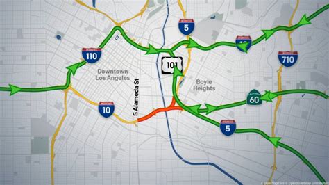 Alternate routes for drivers in wake of 10 Freeway fire – NBC Los Angeles