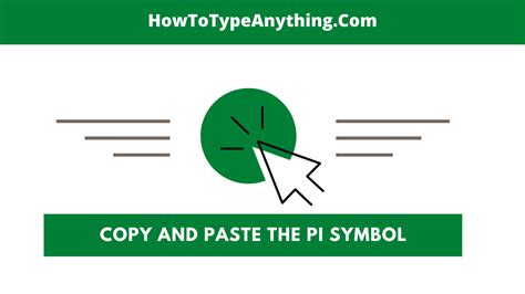 Copy and Paste the Pi Symbol for Free - How to Type Anything