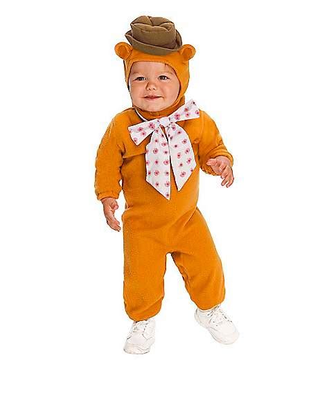 Baby Fozzie Bear Costume - The Muppets - Spirithalloween.com