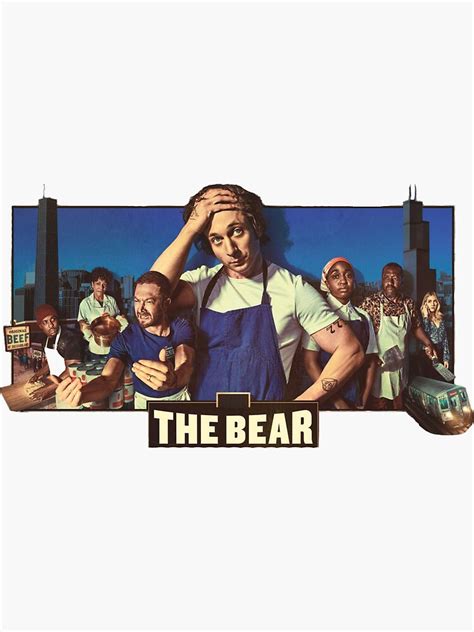 "The Bear Tv Series" Sticker for Sale by OnlyForFans | Redbubble