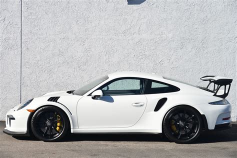 2016 Porsche 911 GT3 RS 103 Miles White Coupe H-6 cyl 7 speed automatic ...