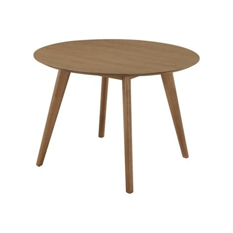 HomeStar Alexandria Round Wooden Dining Table 110cm - Natural ...