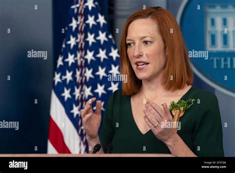 White House Press Secretary Jen Psaki holds a briefing at the White ...