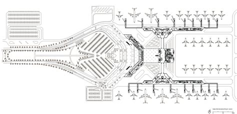 مطار الملكة علياء الدولي | Level 2, ground plan | Archnet