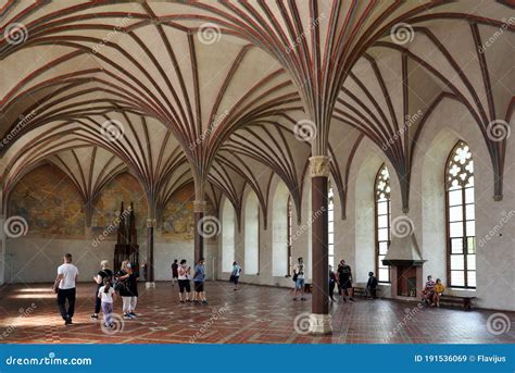 Interior of Teutonic Order Castle Editorial Stock Image - Image of ...