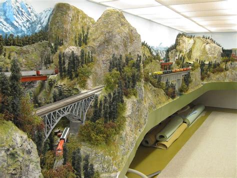 beautiful-scenery-track-planning-model-train-layout #modeltrainlayouts ...