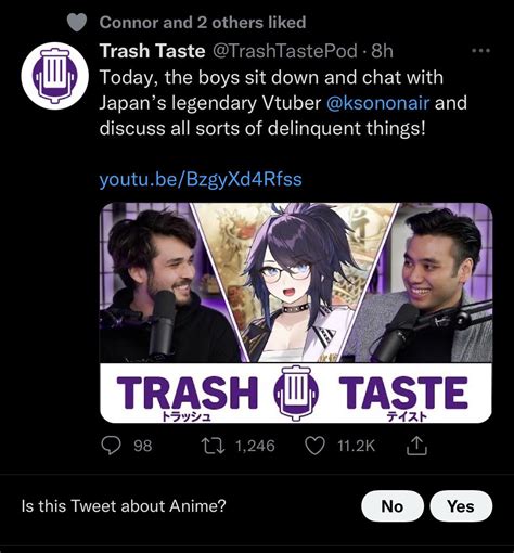 Is Trash Taste about anime? 🤔 : r/TrashTaste