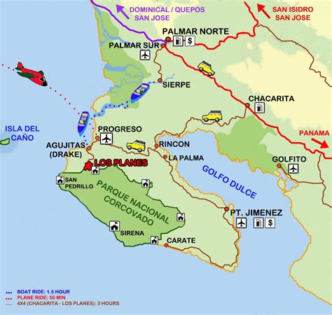 How to do the Osa Peninsula • Package Costa Rica