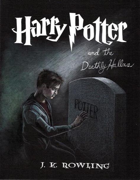 DH Fan Art - Book Cover - Harry Potter & the Deathly Hallows Fan Art ...