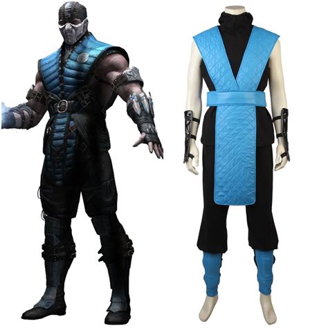 Mortal Kombat X Sub Zero Cosplay Costume Men's Outfit-in Game Costumes ...