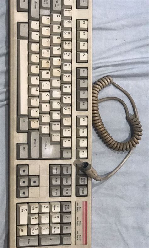 Old Mechanical Keyboard 5-pin Din, Computers & Tech, Parts ...