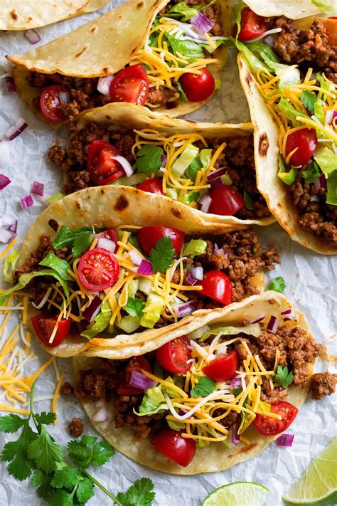 Easy Beef Street Taco Recipe | Dandk Organizer