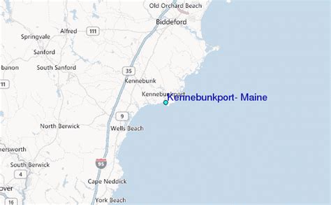 Kennebunkport, Maine Tide Station Location Guide