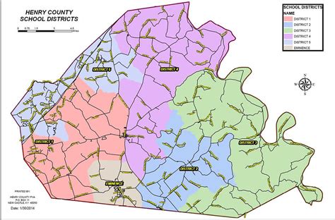 District Maps | Henry County KY