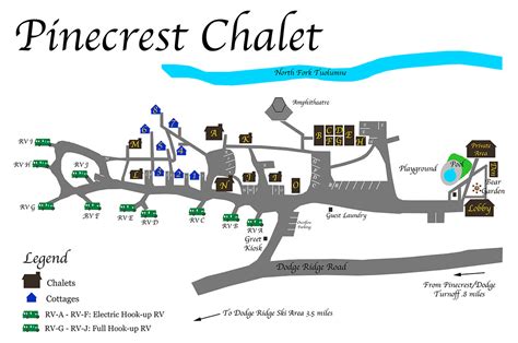 Map - Pinecrest Chalet