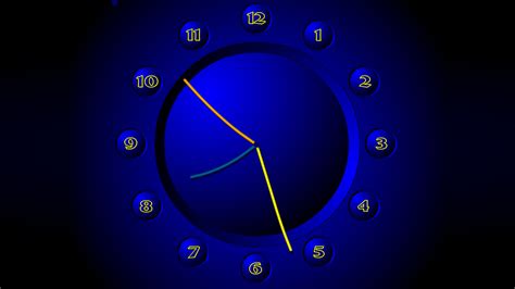 Windows 10 Animated Clock Screensaver - Windows10Screensavers.net