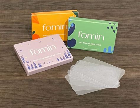 Fomin Antibacterial Paper Soap Sheets - Shopping Insider