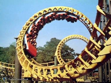 Corkscrew - The first rollercoaster in Alton Towers Resort