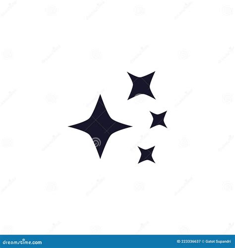 Shine Icon Vector Logo Design Template Stock Vector - Illustration of ...