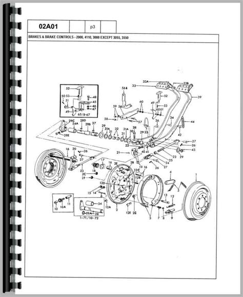 Ford 3400 Industrial Tractor Parts Manual