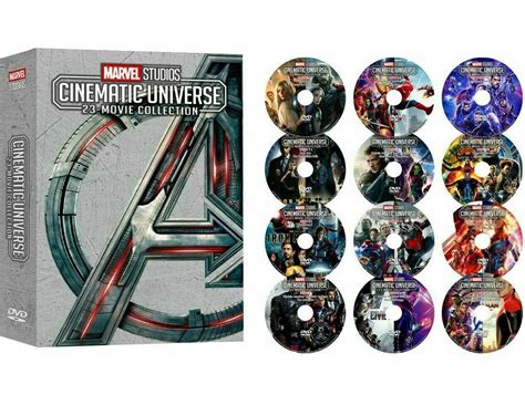 Marvel Cinematic Universe 23-movie Collection DVD Box Set New | Etsy