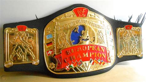 WWE/WWF European Championship Belt - toy version - | #1776775290