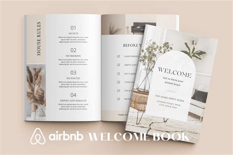 Airbnb Welcome Book Graphic by SHOPRSHOP · Creative Fabrica