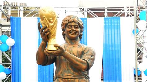 Diego Maradona Is The Latest Footballer To Have A Horrendous Memorial ...