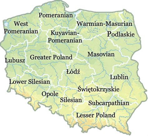 mazury region poland map - Google Search | Map, Poland map, Forest map