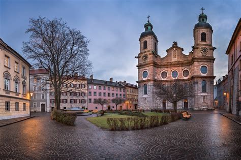 Domplatz Square and Saint Jacob Cathedral, Innsbruck, Austria | Anshar ...