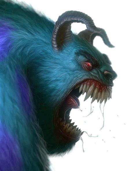 Cartoon Characters Turned Into Monsters - Digital Art Mix | Evil ...