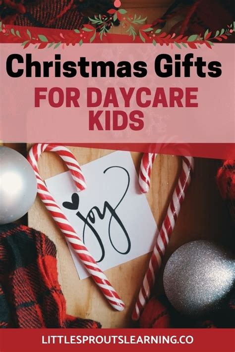 Christmas Gifts for Daycare Kids-Little Sprouts Learning