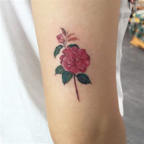 20+ Exquisite Camellia Tattoo Designs That You Should Try