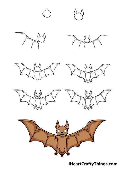 Bat Drawing Easy Bat Figure Drawing Easy - Irwin Thinge