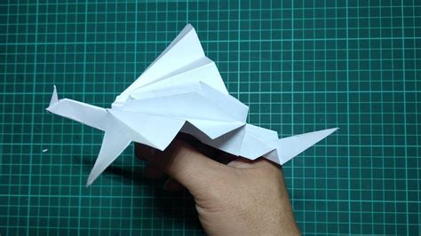 Origami Dragon with Moving Wings Tutorial - YouTube