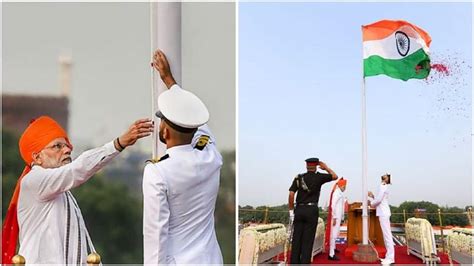 Independence Day: BIG difference between hoisting National Flag on I ...